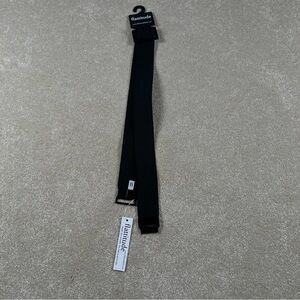 Flattitude Belt Stretchy Black Hook Front New With‎ Tags Women's Medium
